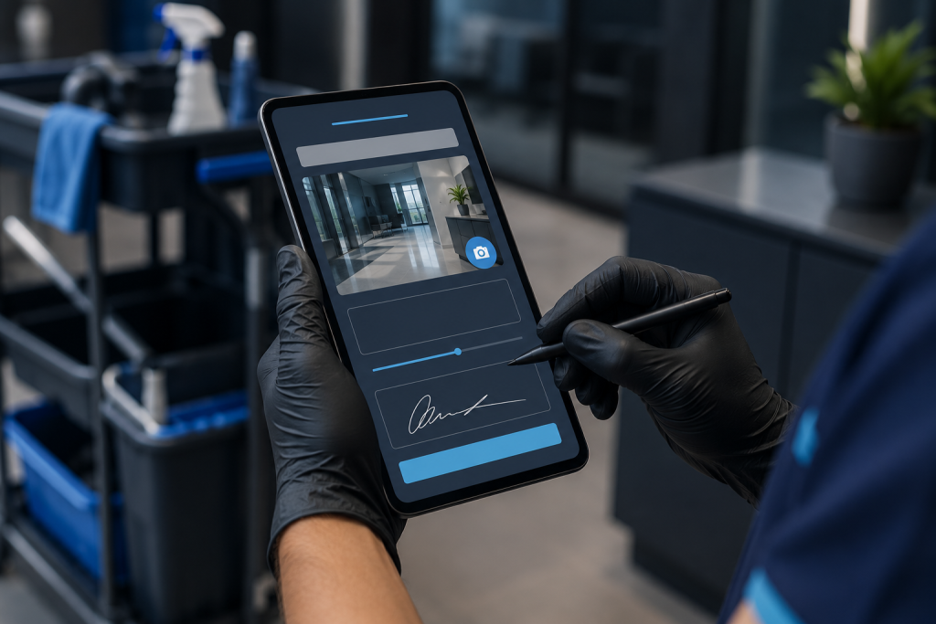 Mobile Datenerfassung per App direkt am Objekt mit undock